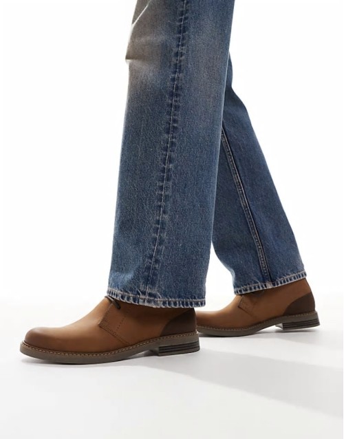 Redhead lace-up boots in timber tan