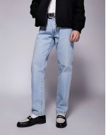 Torbole saddle loafer in black/off white leather