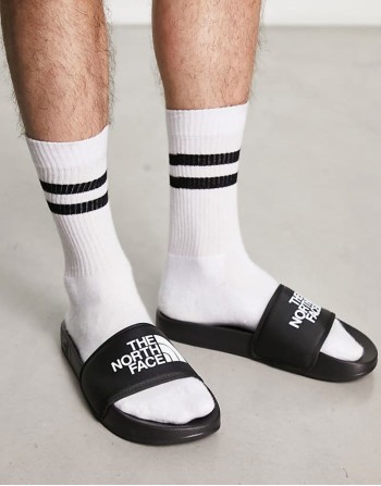 Base Camp III sliders in black