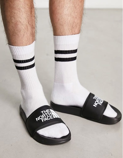 Base Camp III sliders in black
