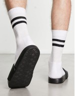 Base Camp III sliders in black