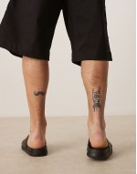 fisherman mule sandals in black